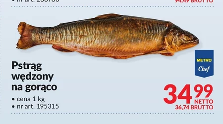 Pstrąg wędzony Metro Chef