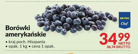 Borówki amerykańskie Metro Chef