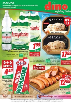 Gazetka promocyjna Dino, ważna od 04.06.2025 do 10.06.2025.