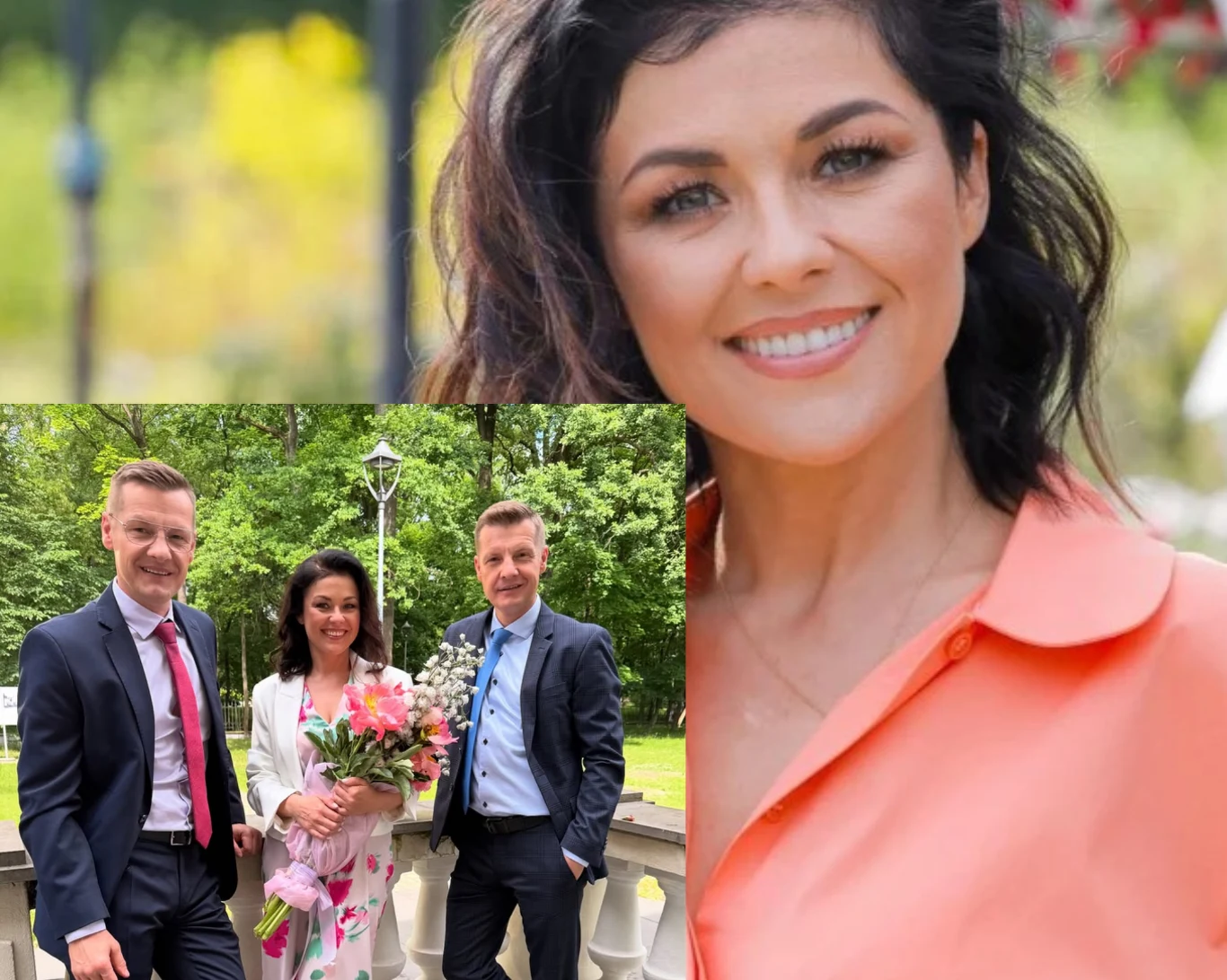 Kasia Cichopek udostępniła kadr z "M jak miłość" Kasia Cichopek udostępniła kadr z "M jak miłość"