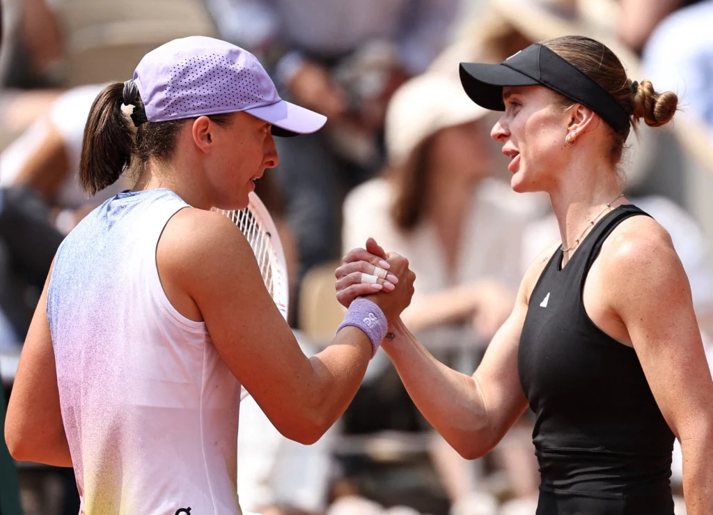 Iga Świątek, Elina Switolina