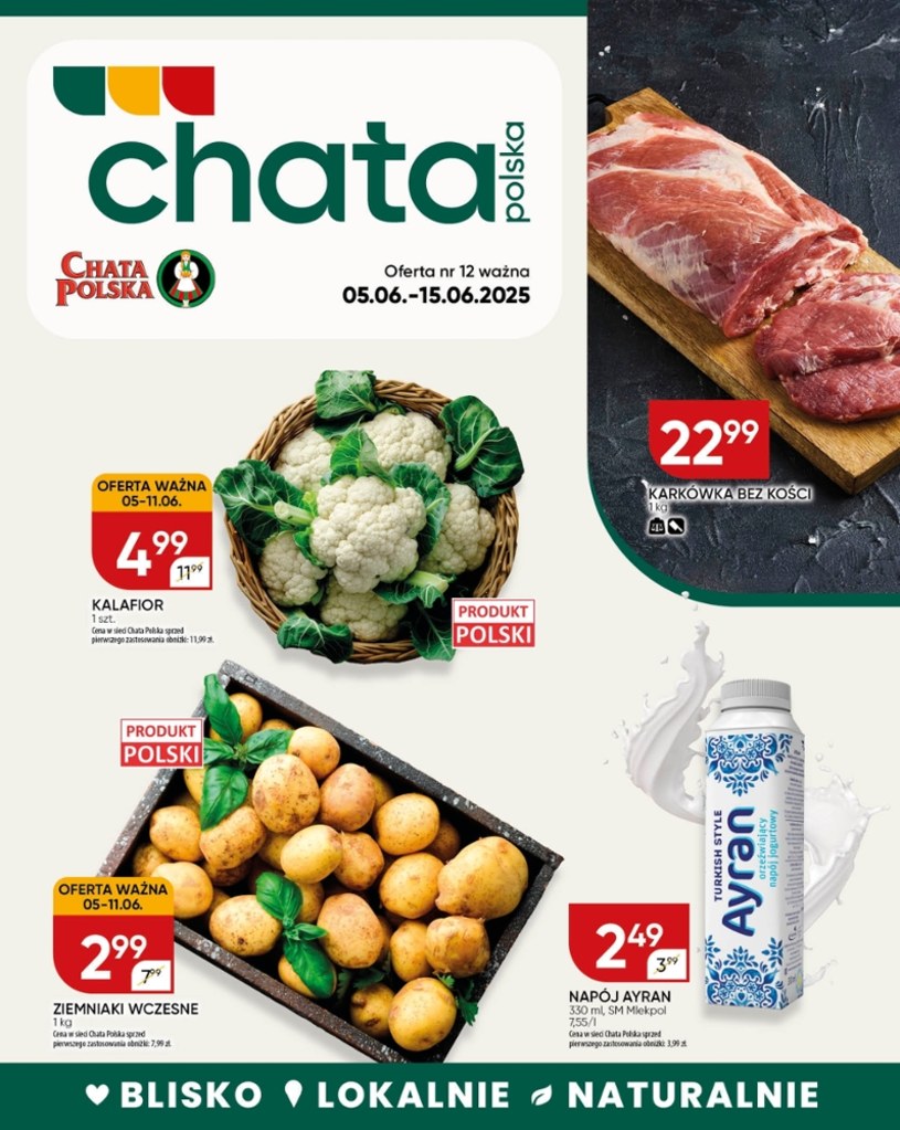Gazetka promocyjna Chata Polska - ważna od 05. 06. 2025 do 15. 06. 2025