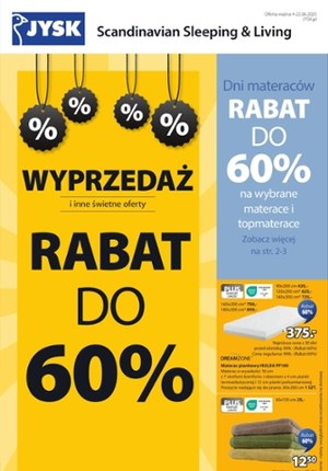 Gazetka promocyjna Jysk, ważna od 04.06.2025 do 22.06.2025.