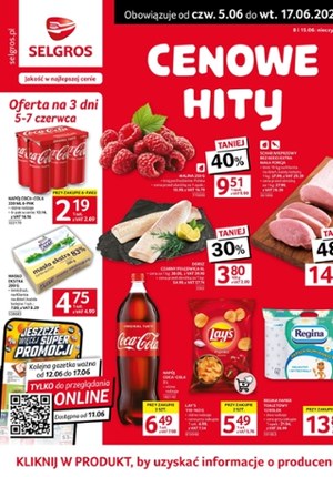 Gazetka promocyjna Selgros Cash&Carry, ważna od 05.06.2025 do 17.06.2025.