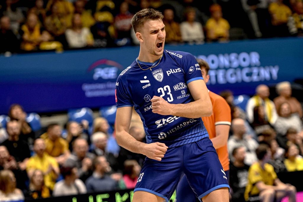 Patrik Indra w barwach Norwida Częstochowa Patrik Indra w barwach Norwida Częstochowa