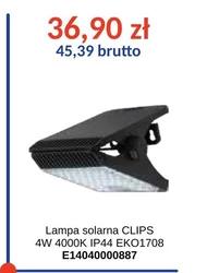 Lampa solarna E