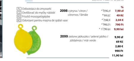 Освіжувач для посудомийної машини K!
