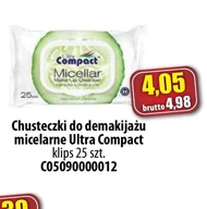 Chusteczki do demakijażu Ultra Compact