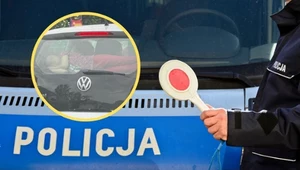 Przewoził dziecko na półce bagażnika. Policja poszukuje świadków