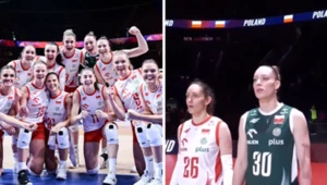 Olivia Różański (z prawej) nie wystąpiła w meczu Polska - Tajlandia