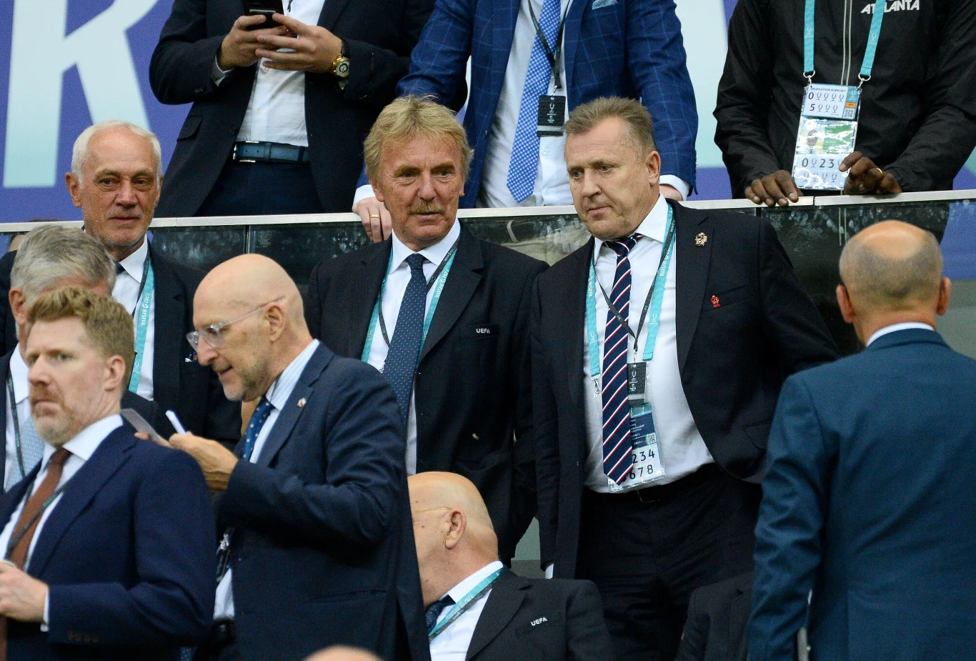 Zbigniew Boniek i Cezary Kulesza
