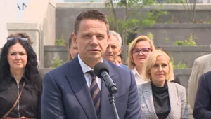 Pierwsza konferencja po przegranej w wyborach. Trzaskowski zabrał głos
