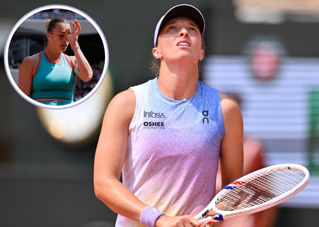 Aryna Sabalenka oraz Iga Świątek zagrają o finał Rolanda Garrosa Aryna Sabalenka oraz Iga Świątek zagrają o finał Rolanda Garrosa