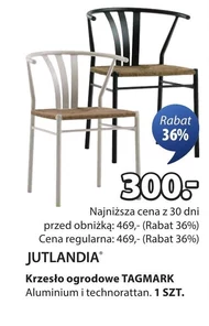 Krzesło ogrodowe Jutlandia