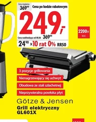 Grill elektryczny Götze & Jensen
