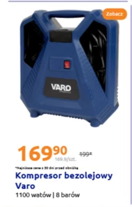 Kompresor bezolejowy Varo