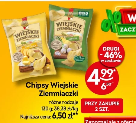 Chipsy Wiejskie ziemniaczki