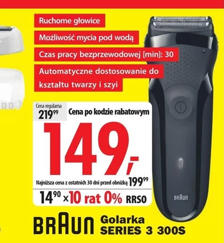 Golarka do twarzy Braun