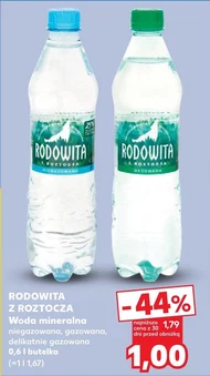 Woda niegazowana Rodowita