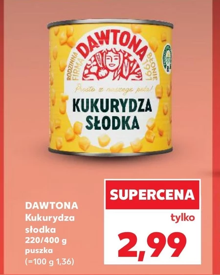 Kukurydza Dawtona