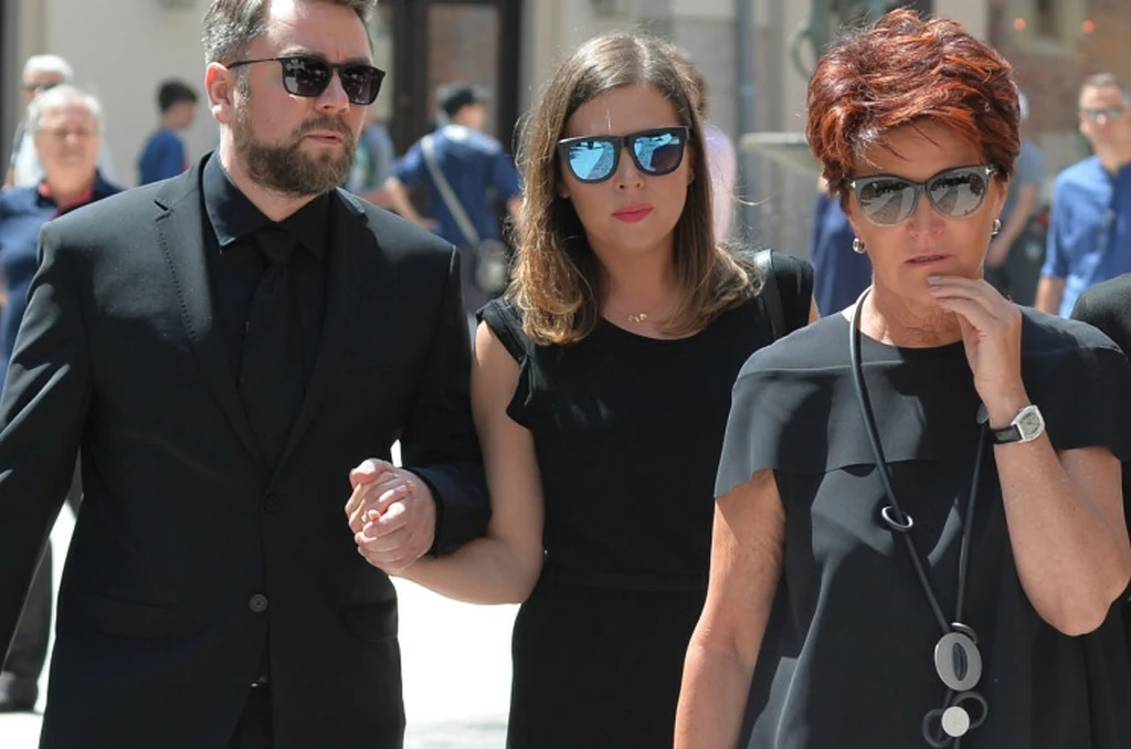 Kuba Badach, Aleksandra Kwaśniewska i Jolanta Kwaśniewska