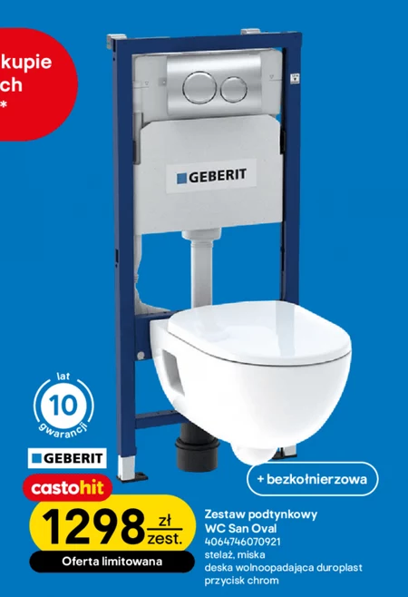 Zestaw podtynkowy Geberit
