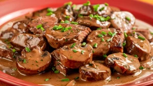 Dobrze przyrządzone polędwiczki wieprzowe są niezwykle miękkie i delikatne