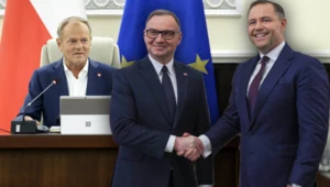 Andrzej Duda ocenił Donalda Tuska. "Polacy dali mu czerwoną kartkę"