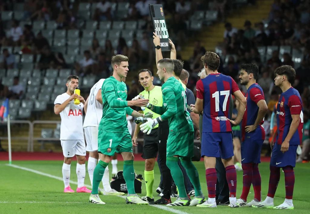 Marc-Andre ter Stegen i Inaki Pena w FC Barcelona Marc-Andre ter Stegen i Inaki Pena w FC Barcelona
