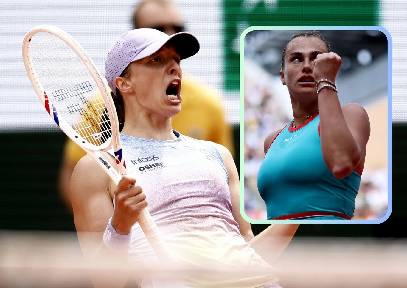 Iga Świątek i Aryna Sabalenka - dwie wielkie rywalki stoczą dzisiaj bój o finał Roland Garros 2025 Iga Świątek i Aryna Sabalenka - dwie wielkie rywalki stoczą dzisiaj bój o finał Roland Garros 2025