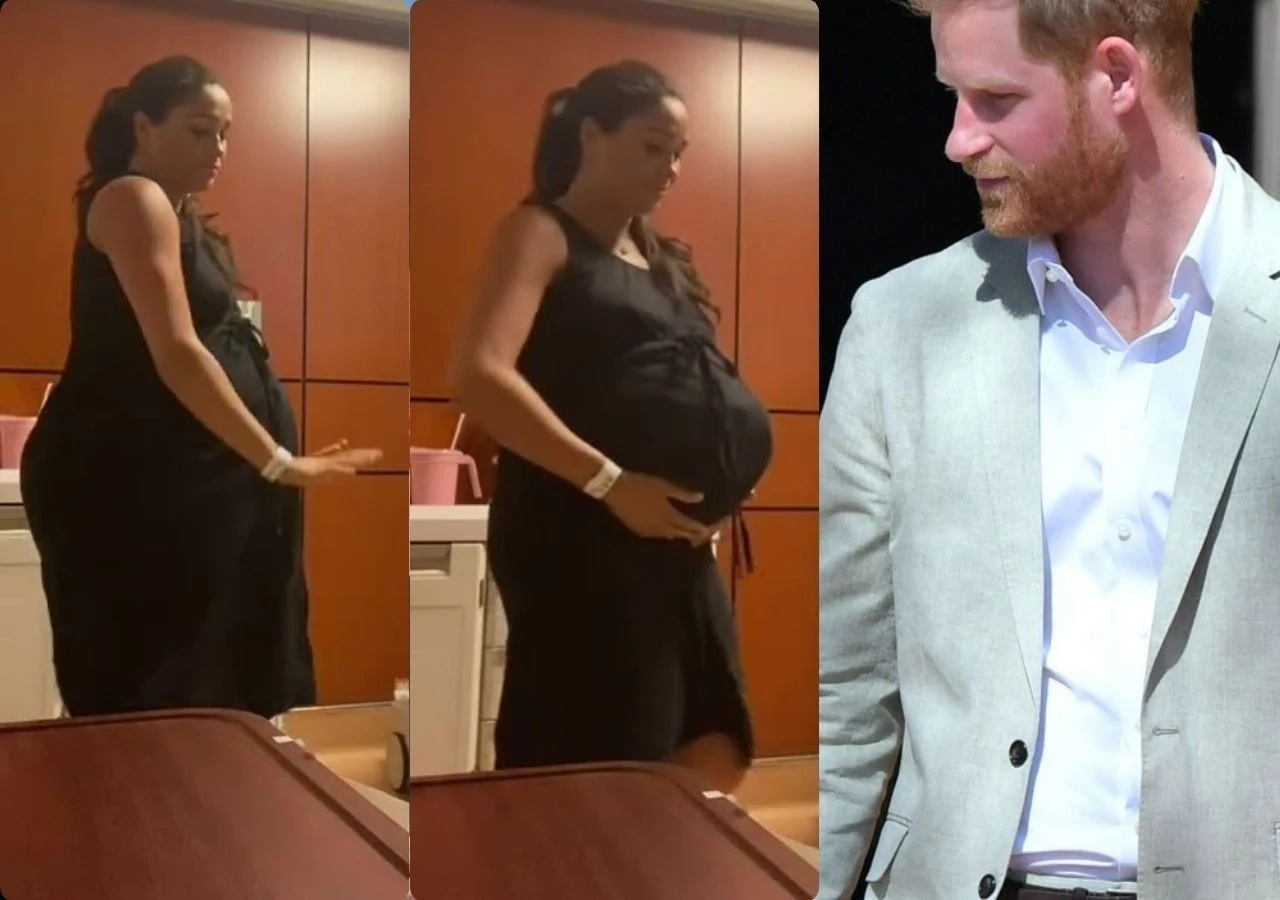 Meghan Markle pokazała taniec na porodówce Meghan Markle pokazała taniec na porodówce