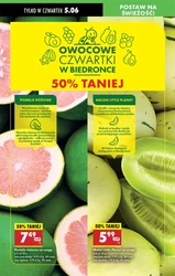 Moc gratisów i super rabatów - Biedronka