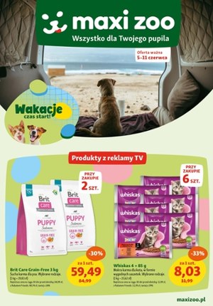 Gazetka promocyjna Maxi Zoo, ważna od 05.06.2025 do 11.06.2025.