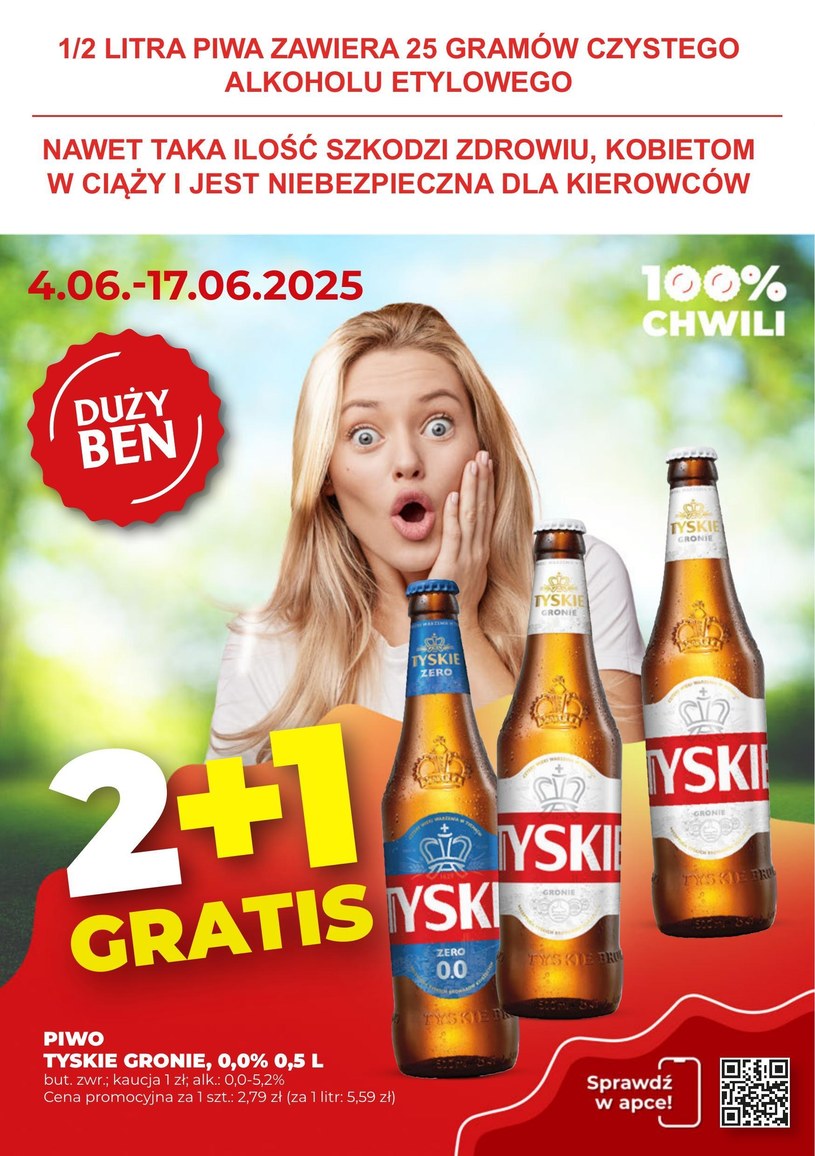 Gazetka promocyjna Duży Ben - ważna od 04. 06. 2025 do 17. 06. 2025