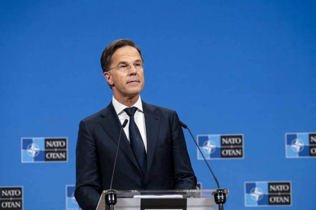 Sekretarz generalny NATO Mark Rutte Sekretarz generalny NATO Mark Rutte