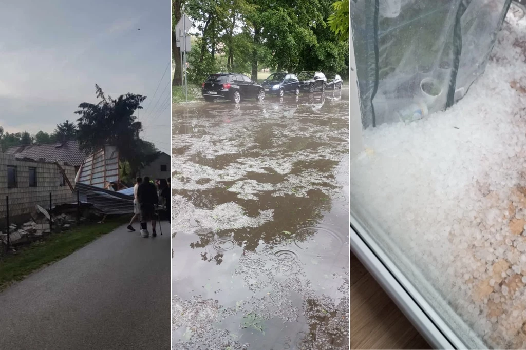 Od środy wieczorem strażacy interweniowali prawie 500 razy, najwięcej na Dolnym Śląsku. Przez wiele miejsc przeszły intensywne burze z gradem Od środy wieczorem strażacy interweniowali prawie 500 razy, najwięcej na Dolnym Śląsku. Przez wiele miejsc przeszły intensywne burze z gradem