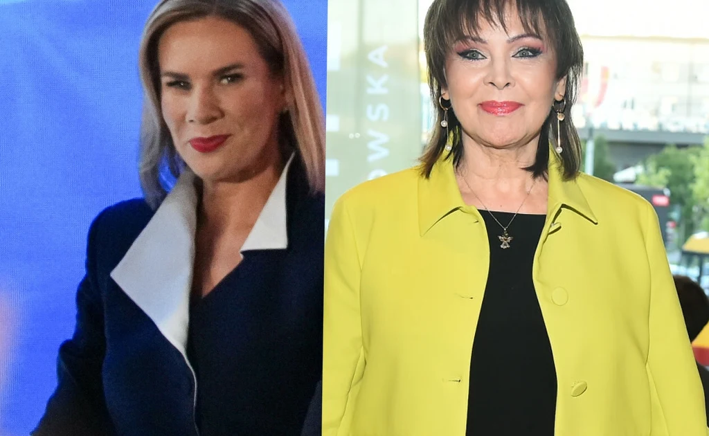 Marta Nawrocka i Izabela Trojanowska