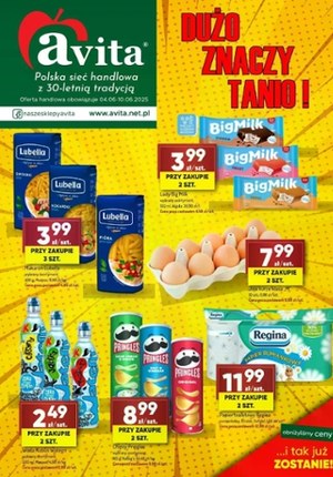 Gazetka promocyjna Avita, ważna od 04.06.2025 do 10.06.2025.