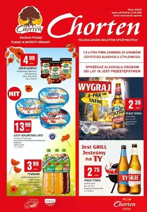 Gazetka promocyjna Chorten, ważna od 05.06.2025 do 11.06.2025.