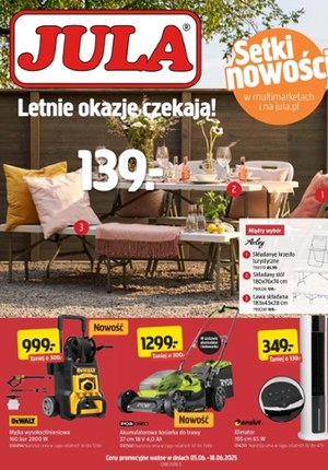 Gazetka promocyjna Jula, ważna od 05.06.2025 do 18.06.2025.