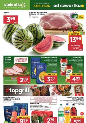 Gazetka promocyjna Stokrotka Supermarket, ważna od 05.06.2025 do 11.06.2025.