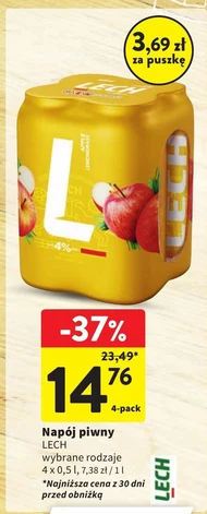 Napój piwny Lech