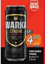 Piwo Warka Strong