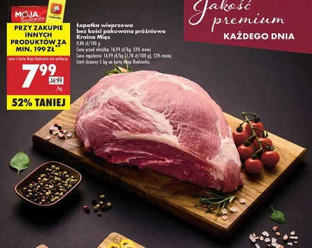 Łopatka bez kości Kraina Mięs