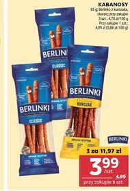 Kabanosy Berlinki