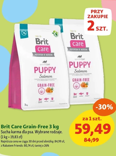 Karma dla psa Brit Care