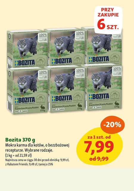 Вологий корм для котів Bozita