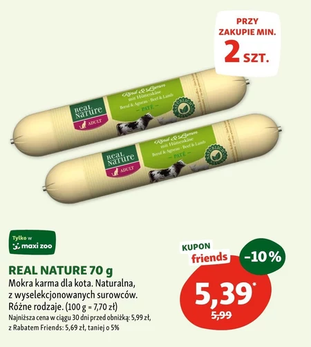Вологий корм для котів Real Nature