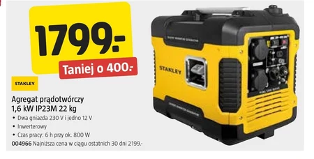 Agregat prądotwórczy Stanley