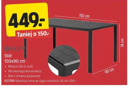Stół Ekvip